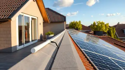 Wetterfesten Kabelschutz für Solartechnik anbringen