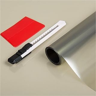 d-c-fix Sonnenschutzfolie statisch haftend (90x200cm) – Fensterfolie mit 99% UV-Schutz, hitzeab…