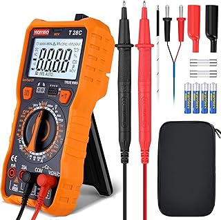 Digital Multimeter, True RMS 6000 Zählungen Manuelle Bereich Spannungsprüfer Strommessgerät, M…