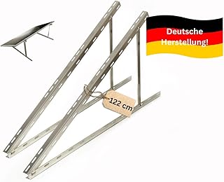 Schneck Halterung Aufständerung für Solarpanel Solarmodule Balkonkraftwerk PV bis 122cm 0%MwSt …