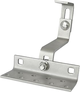 20 Stück Dachhaken 3-fach verstellbar-A2 Edelstahl PV Photovoltaik Solar Montage Solarpanel Dach…