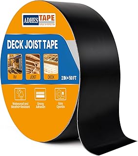 ADHES Butylband Dichtungsbänder 50mm x 15m, Wetterbeständig und Wasserdicht, Deckbalkenband Dac…