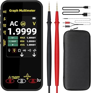 BSIDE S500 Digital Multimeter 20000 Counts Grafisches Multimeter TRMS 1000V 10A mit Auto-Rotate F…