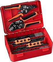PEBA Solar Crimpzangen Set mit 14 Paar IP68 Solarstecker – Professionelles Photovoltaik Install…