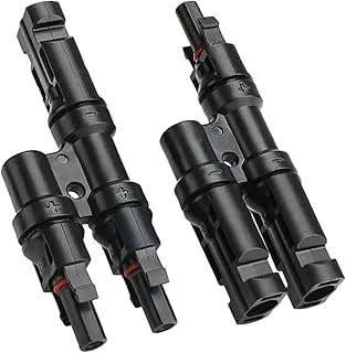 Photovoltaik-Stecker MC4 Verteiler – T-Typ 3-Wege, 4-Wege, 5-Wege Solarstecker – IP67 wasserdicht…
