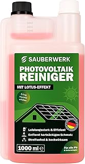 Profi Photovoltaik & Solarpanel Reiniger 1L Konzentrat [MIT LOTUS-EFFEKT] – PV & Solar Modul & An…