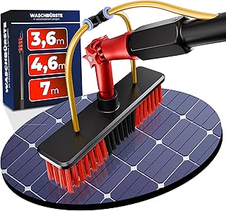 BoomDing Teleskop Waschbürste | 3,6 Meter lang aus Aluminium | Perfekt als Wintergarten Reinigun…