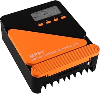 SolaMr 10A MPPT Solar-Laderegler 12/24V Automatisch einstellbare Parameter mit LCD-Display und Du…