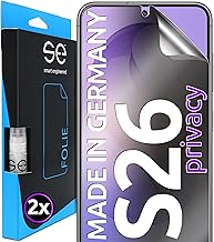 2x se® 3D SCHUTZFOLIE Privacy für Samsung Galaxy S26, Anti-Spy, 100% Fingerabdruck & FaceID kom…