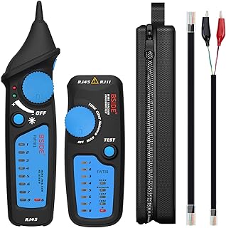 Bside FWT81 Kabel-Tracker RJ45 RJ11 Telefon Netzwerk Leitungsprüfer LAN TV Elektrischer Leitungs…