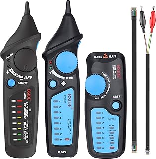 BSIDE Home Safety Check Combo Kit, Wire Tracker Electric Line Finder Network Cable Collation Cont…
