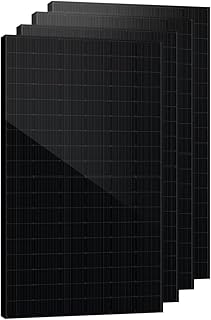 SAKETE Solarpanel 2000W – N-Typ Full Black Solarmodul mit N-Typ Halbzellen, geeignet für Balko…