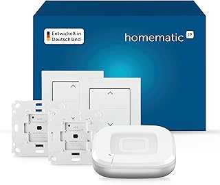 Homematic IP Smart Home Starter Set Rollladensteuerung – intelligente Steuerung von Rollläden …