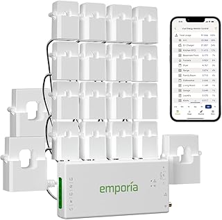 Emporia Vue 3 3-Phasen Smart Home Energy Monitor – Gerät zur Haus- und Gebäudeautomatisierung…