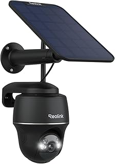Reolink 5MP Solar Überwachungskamera Akku, 355°/140° Schwenkbar WLAN Kamera Outdoor Kabellos 2…
