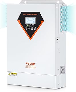VEVOR 2-in-1-Hybrid-Solar-Wechselrichter 5500W Solar Inverter 11000VA Reiner Sinus MPPT LCD-Displ…