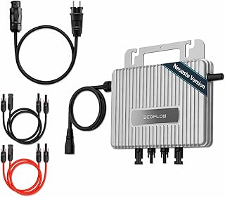 EcoFlow Stream Mikro-Wechselrichter 800W – Solar-Wechselrichter für Balkonkraftwerk, 2 MPPT, i…