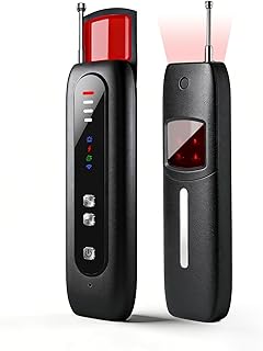 Wanzen Detektor,Versteckte Kamera Detektor mit Dual-Sensor und LED Anzeige,RF Wireless GPS Tracke…