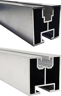 STOFFTEX Solar Schiene Solarschiene Solarprofil Montageschiene 240cm 2,4m Aluminiumprofil 0% §12…
