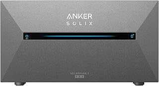 Anker SOLIX 2 Pro, Balkonkraftwerk mit Speicher (1600Wh), Solarbank 2 Pro (4 MPPT), 2400W Solarei…