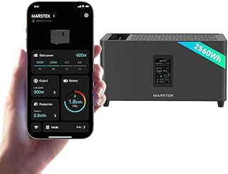 Marstek Jupiter C Plus Balkonkraftwerk mit Speicher & Wechselrichter, 0% MwSt, 2.56kWh LFP-Akku, …