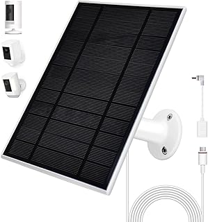 6W Solarpanel für Sicherheits kameras, 5V Solarladegerät kompatibel mit Ring Stick Up Cam/Spotl…