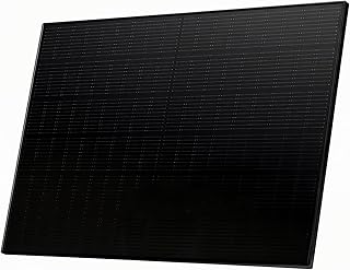 SUNNIVA® Solarmodul 500 W FULL BLACK Bifazial Glas/Glas PV Modul Solarpanel – PMax 500W Bifacial…