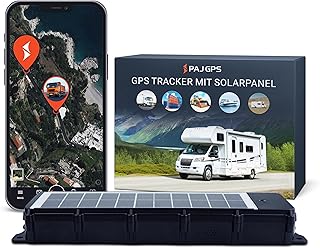PAJ GPS – SOLAR Finder 4G – GPS-Tracker für Wohnmobil, Wohnwagen, Container, LKW, Anhänger – in…