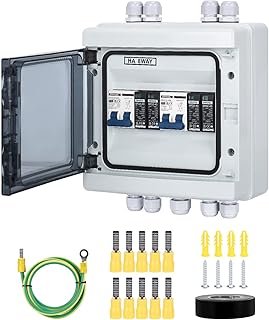 Überspannungsschutz PV DC Trennschalter Blitzschutz Leitungsschutzschalter 2 string (2 in 2 out)…