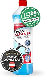 toolmacher POWER CLEANER Fensterreiniger Konzentrat 1L [1:200 KONZENTRAT] Glasreiniger Vordach – …
