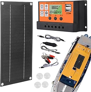 Solarmodul Kit für Fahrzeuge – 600W 18V RV-Solar-Kit mit Controller | Multifunktionales Camping …