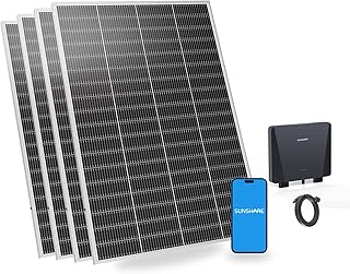 Ray Lite 800W Balkonkraftwerk Ohne Halterung – komplett Steckdose N-Typ Solarmodule 25 % Effi…
