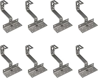 8X A2 Dachhaken 3-fach verstellbar-A2 Edelstahl V2A PV Photovoltaik Solar Montage Solarpanel Dach…