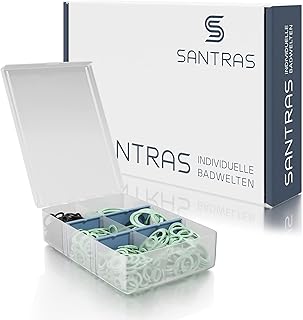 SANTRAS® Dichtungsset mit 100 Dichtungen – Flachdichtungen Sortiment 3/8″ bis 1½“ | Dichtungs…