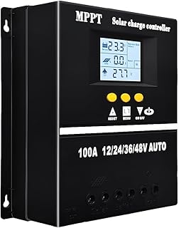 100A MPPT Solar Laderegler 12V 24V 36V 48V LCD Display Bildschirm Batterie intelligenter Regler m…