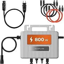 EcoFlow Stream Mikro-Wechselrichter 800W 0% VAT, Intelligenter Solarwechselrichter WLAN für Balk…