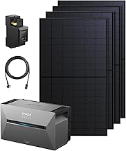 Anker SOLIX 3 Pro Balkonkraftwerk mit Speicher (2680Wh), 4×500W Solarpanels, 4 MPPTs (3600W),auf…