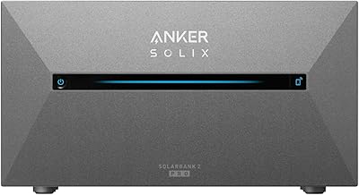 Anker SOLIX 2 Pro, Balkonkraftwerk mit Speicher (1600Wh), Solarbank 2 Pro (4 MPPT), 2400W Solarei…