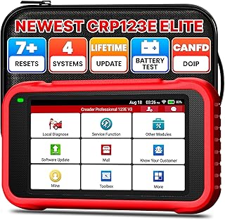 LAUNCH CRP123E V3.0 OBD2 Diagnosegerät Auto,2026 OBD2 Scanner für alle Fahrzeuge,7 Resets (EPB/…