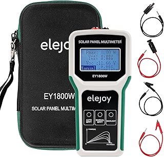 Solarpanel mppt tester 1800W PV messgerät photovoltaik panel multimeter Solarmodul tester optimi…