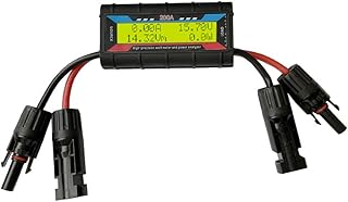 Stromzähler 150A/200A, Solar-/Flugzeug-PV-Tester mit photovoltaischen Steckverbindern Echtzeit-S…