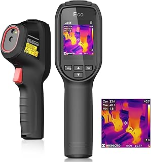 HIKMICRO Wärmebildkamera SuperIR 240 x 240 IR-Auflösung/9.216 Pixel 25 Hz Bildwiederholrate, -2…