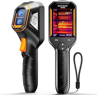 GOYOJO Wärmebildkamera 240×240 IR-Auflösung, 25Hz Infrarotkamera mit 2MP Sichtkamera, -20°C b…