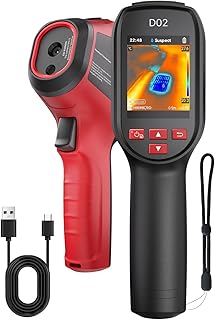 HIKMICRO D02 Wärmebildkamera mit visueller Kamera, 240 × 240 SuperIR-Auflösung, SuperScene-Sze…