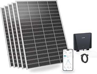 Ray Lite 1000W Balkonkraftwerk Ohne Halterung – komplett Steckdose N-Typ Solarmodule 25 % Eff…