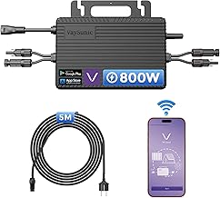 800w Mikro-Wechselrichter Mit Integriertem Wi-Fi, 0% Mwst., Plug & Play Wechselrichter – Ideal …