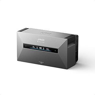Anker SOLIX Solarbank Max AC, Balkonkraftwerk mit Speicher 7Kwh 3500W, All-in-One Plug&Play Heims…