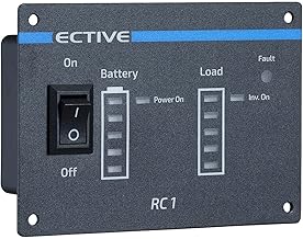 ECTIVE RC1 Wechselrichter Fernbedienung mit Ladestandsanzeige – 3m Kabel, RJ12- Batteriebetrieb, …