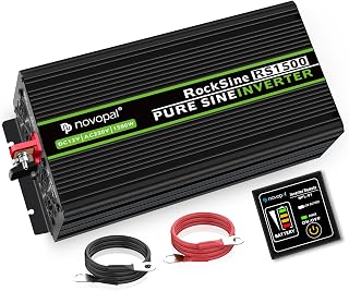 novopal 1500W KFZ reiner Sinus Spannungswandler-Auto Wechselrichter 12v auf 230v Umwandler-Invert…