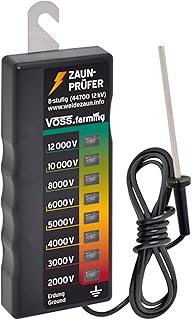 VOSS.farming Zaunprüfer „12KV 8-stufig (2000 bis 12.000V)